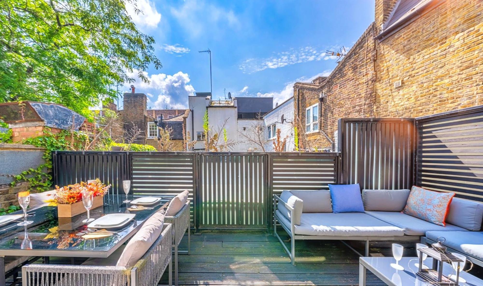 Designer Victorian Flat With Large Terrace Apartamento Londres Exterior foto