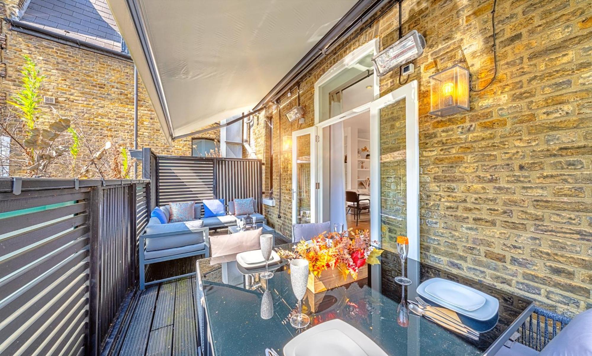 Designer Victorian Flat With Large Terrace Apartamento Londres Exterior foto