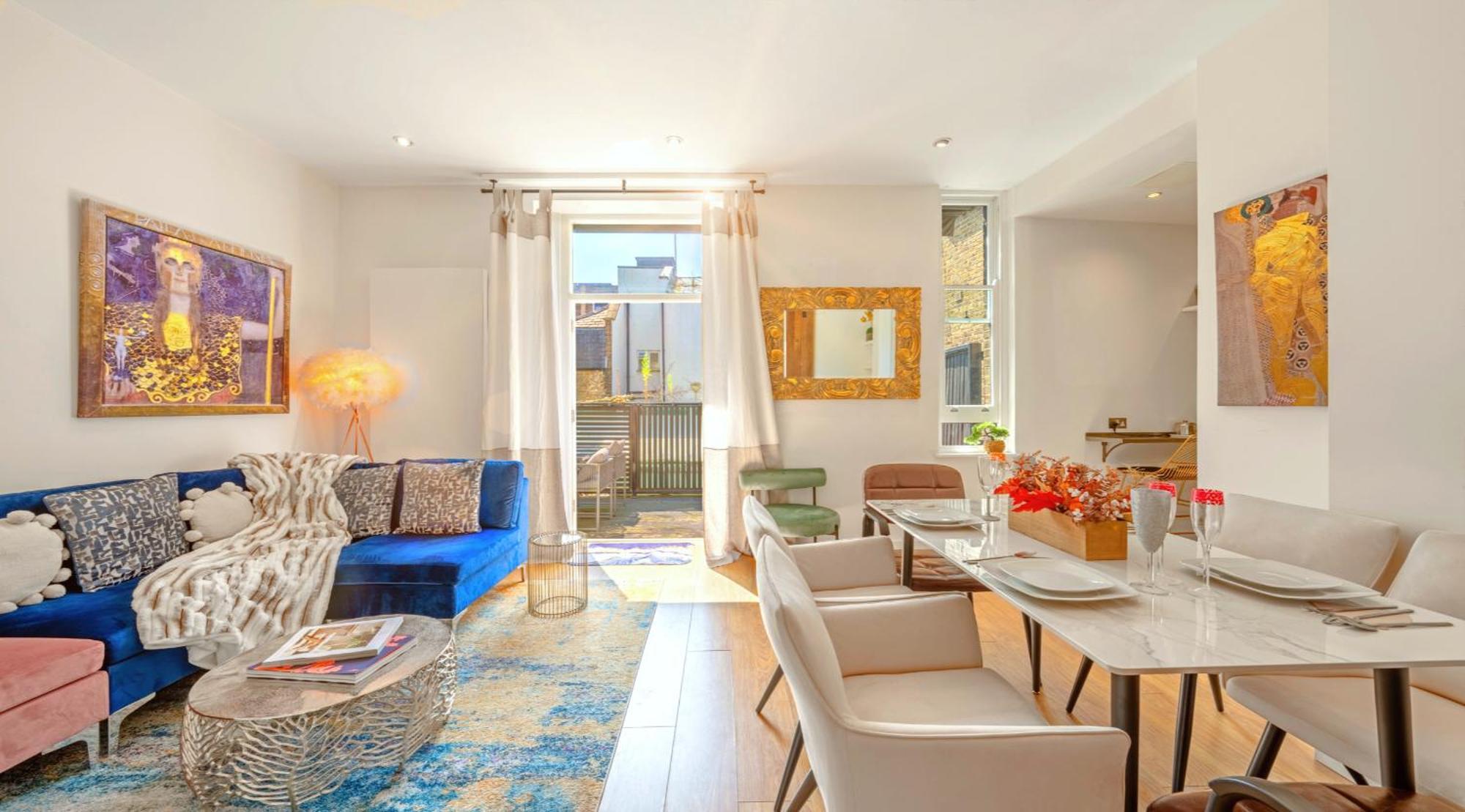 Designer Victorian Flat With Large Terrace Apartamento Londres Exterior foto
