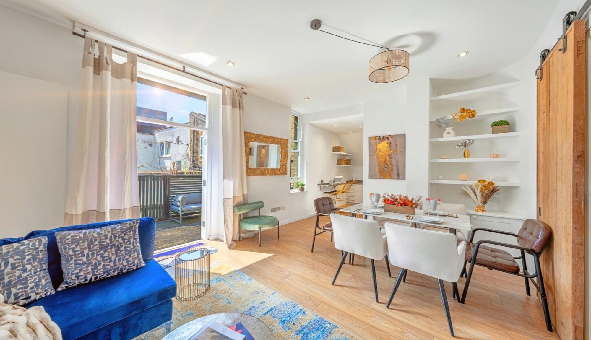 Designer Victorian Flat With Large Terrace Apartamento Londres Exterior foto
