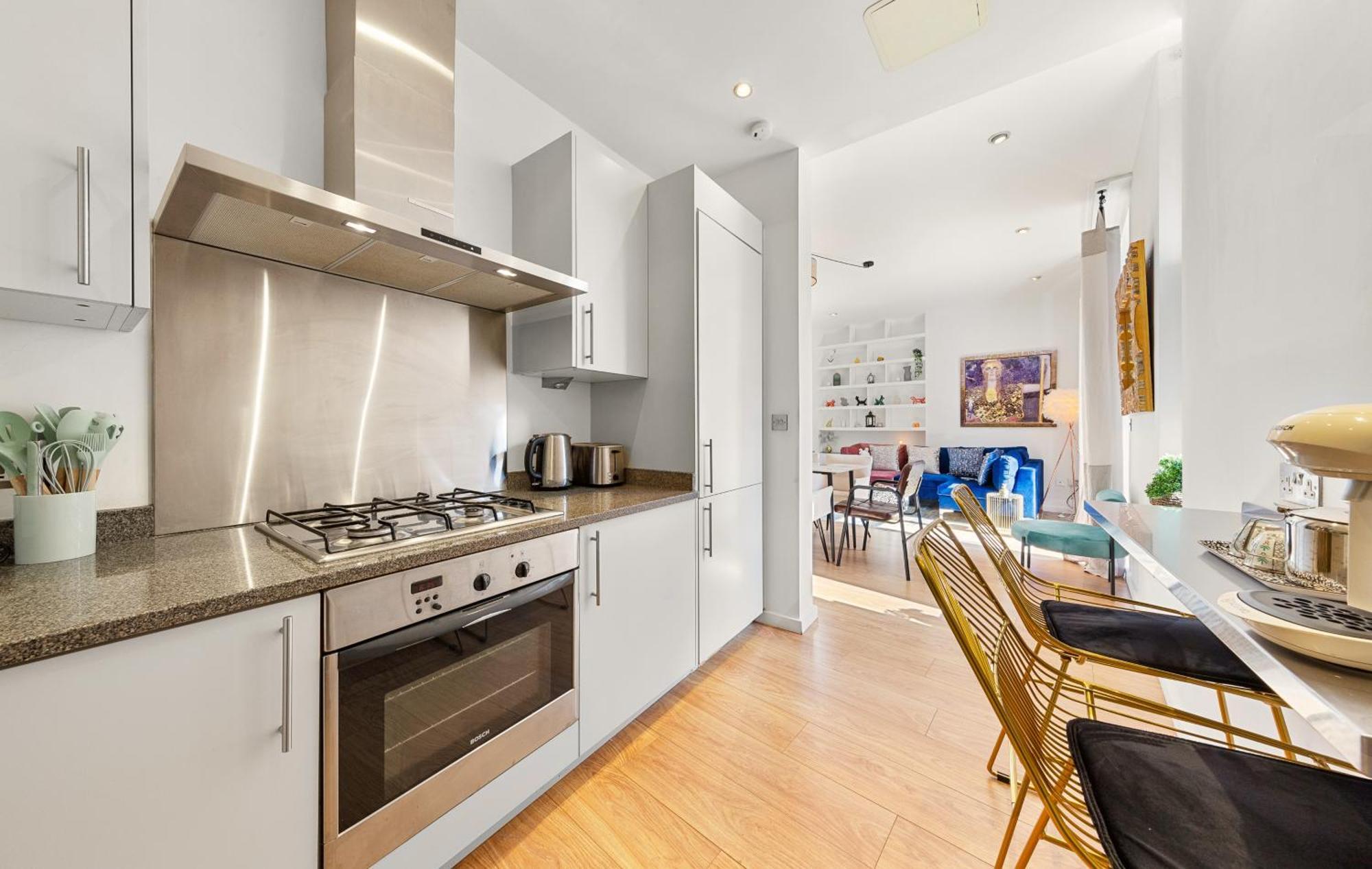 Designer Victorian Flat With Large Terrace Apartamento Londres Exterior foto